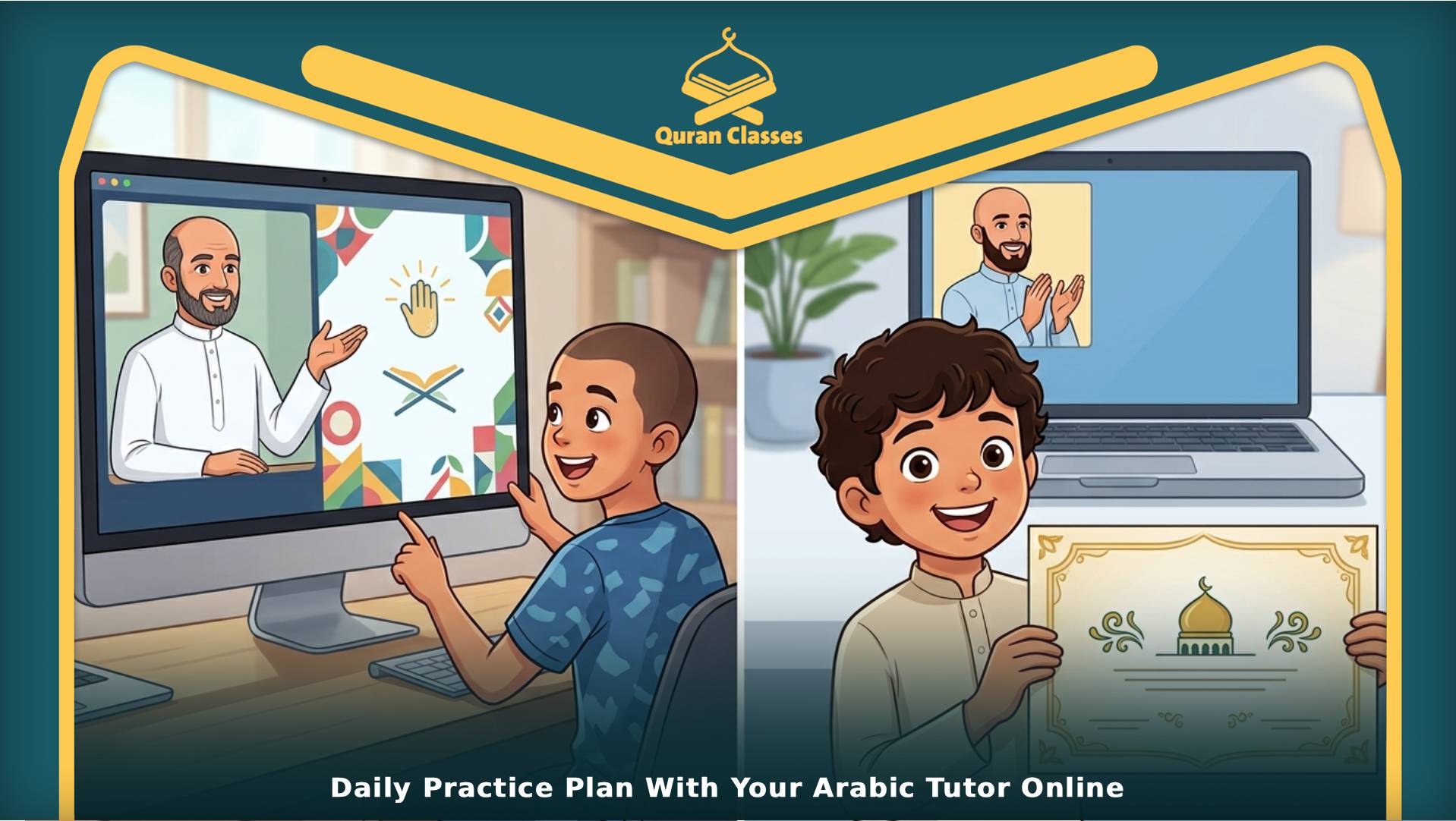 Daily Practice Plan With Your Arabic Tutor Online